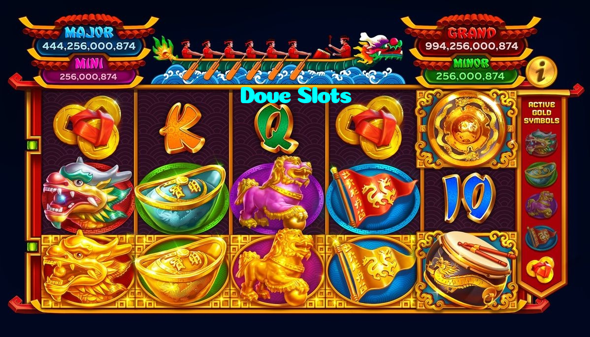 Dove Slots casino presented on mobile device in Pakistan with slots and live games
